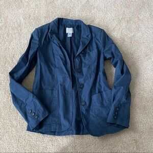 Philippe Adec Blue Three Button Blazer!